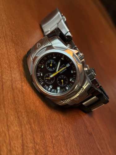 ☆希少カラー☆NIXON SUPER ROVER Nixon Super Rover Chronograph Silver White Analog Men's