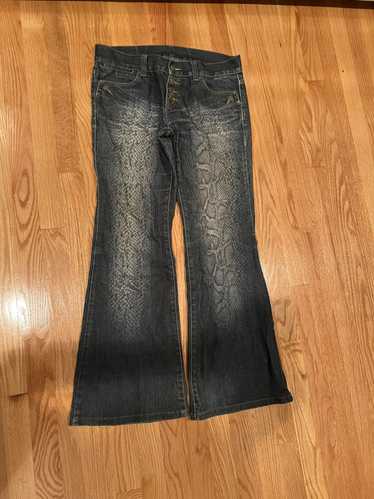 パンツ y2k TORNADO MART 3D shark denim pants L y2k TORNADO MART 3D shark denim pants L