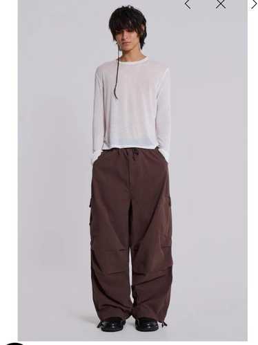 パンツ jaded london Parachute Pant Brown Shop Brown Parachute Cargo Pants | Jaded London | Clothing