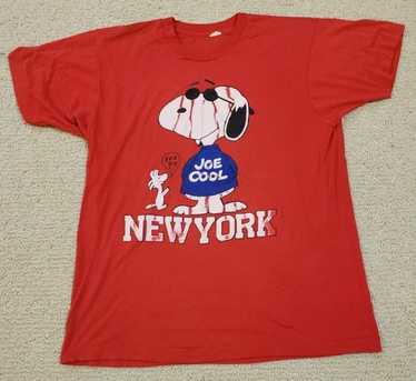 80s 90s スヌーピー 両面 ベースボール Tee L joe cool 80s 90s スヌーピー 両面 ベースボール Tee L joe cool トップス