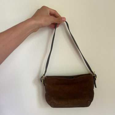 vintage coach old mini Boston Suede 茶 Coach vintage mini boston - Gem