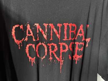 CANNIBAL CORPSE ツアーTシャツ 1994 ヴィンテージ　ロック Vintage 1994 Cannibal Corpse Bleeding Easter Festivals Tour
