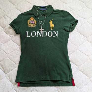 トップス 90s archive polo ralph lauren london us Polo Ralph Lauren London Polo Large | Double Double Vintage