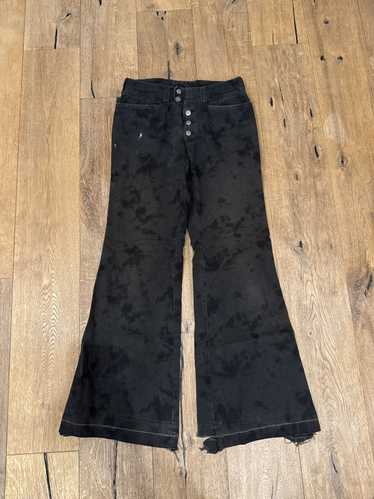 パンツ 00s tornado mart flare denim leopard TORNADO MART:LEOPARD FLARED DENIM – :ANOMALIE_
