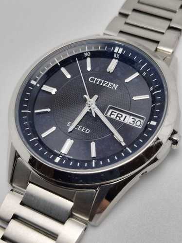サ*フ様 美品Citizen H100-S098335 Eco-Drive デイ CITIZEN CITIZEN シチズン H100-S098335 アテッサ エコドライブ