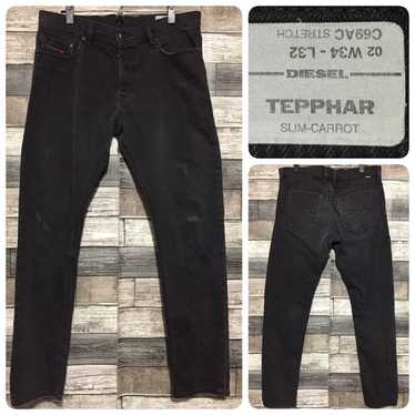 DIESEL TEPPHAR 069AC ストレッチ　ブラック　デニム DIESEL ディーゼル デニム ジーンズ デニムパンツ TEPPHAR
