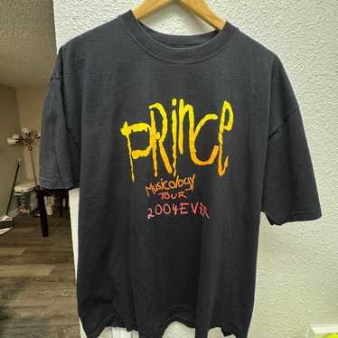 PRINCE MUSICOLGY TOUR Tシャツ プリンス vintdge Vintage Prince 2004 Musicology Tour Band T Shirt Mens Large