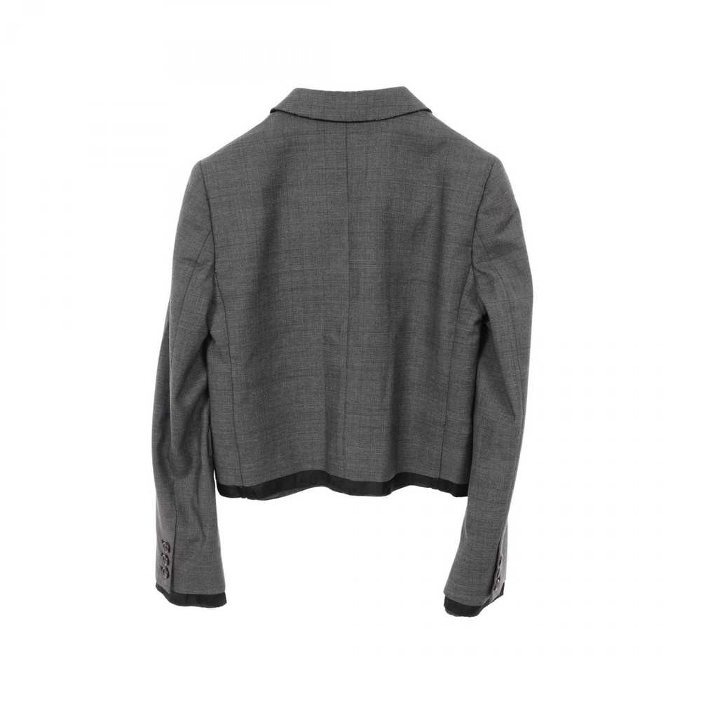 Miu Miu Miu Miu Miu Miu Prince of Wales Check Woo… - image 2