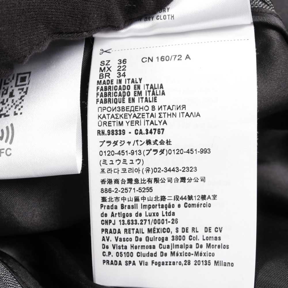 Miu Miu Miu Miu Miu Miu Prince of Wales Check Woo… - image 4