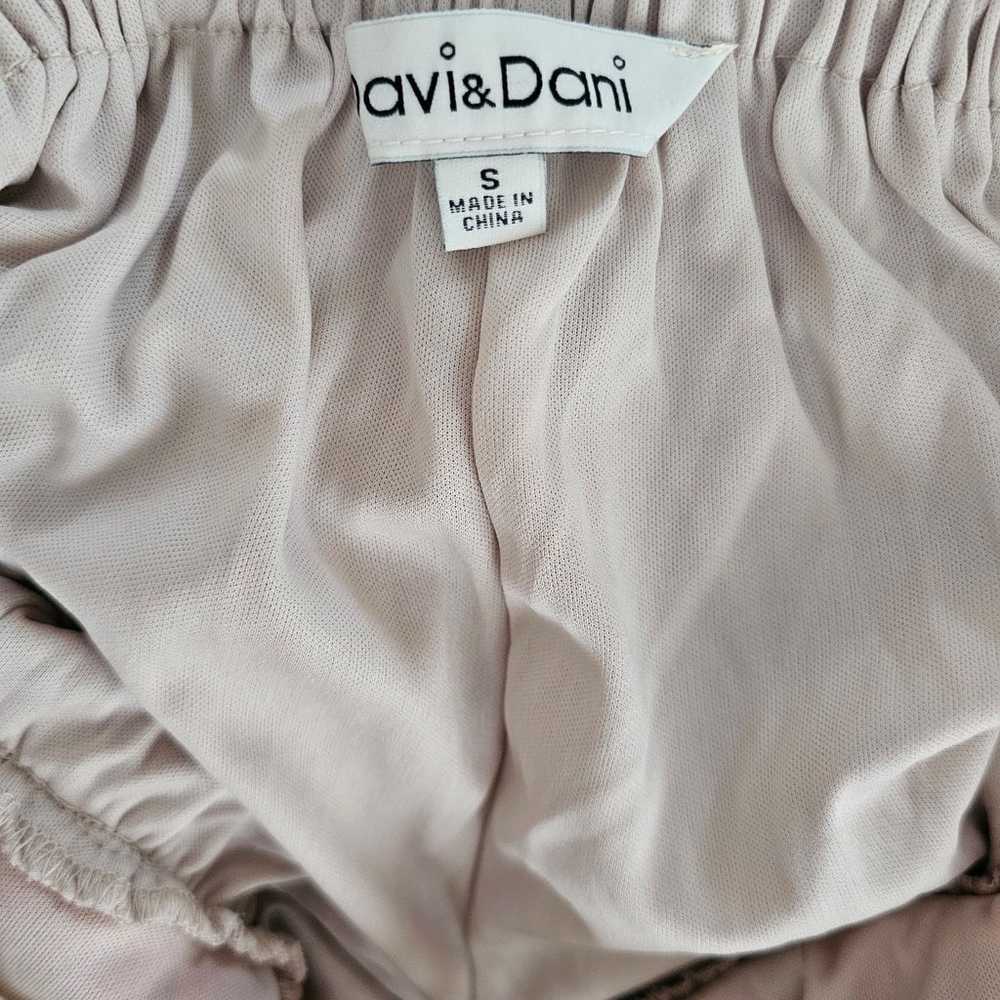 Davi & Dani Boho Style Jumpsuit with crochet bodi… - image 6