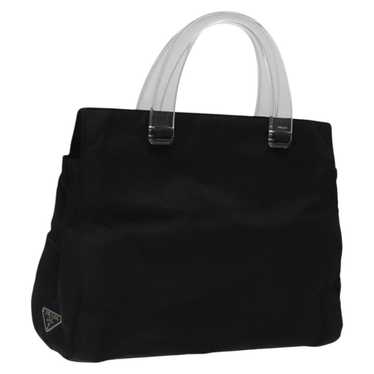 バッグ PRADA PLASTIC HANDLE NYLON HAND BAG PRADA nylon plastic handle bag