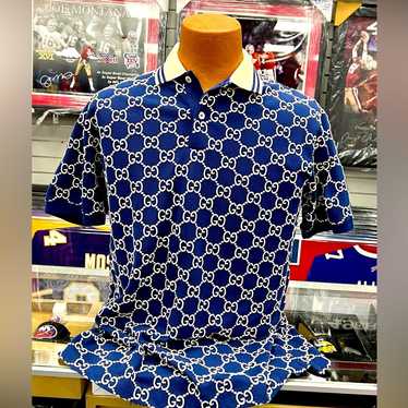 Gucci polo blue and - Gem
