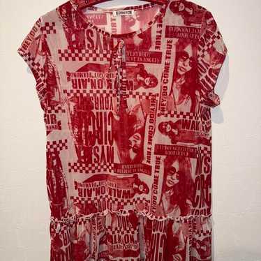 itimi power net red grunge second skin archive - image 1