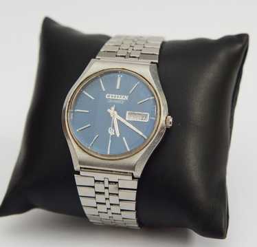 CITIZEN QUARTZ CQ 白 AUTHENTIC Vintage Gents CITIZEN QUARTZ CQ 37-4415,3811,1j