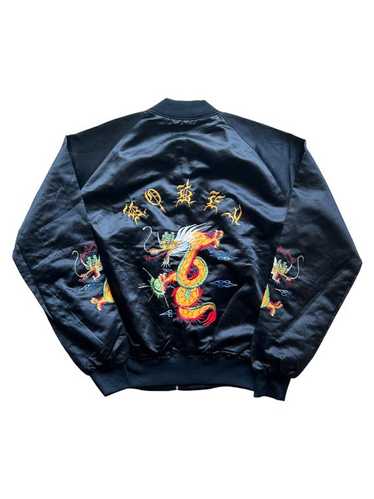80s souvenir jacket sukajan - Gem