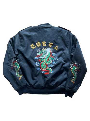 【極希少】Deadstock 80s souvenir jacket 極希少】Deadstock 80s souvenir jacket Rare Design Vintage