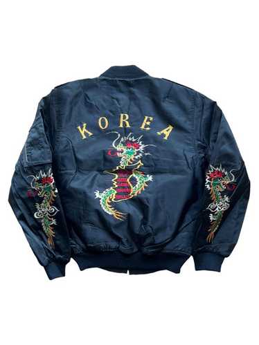 80’s Korean Souvenir Jacket 80's Vintage Korea Souvenir Sukajan Bomber Jacket | eBay