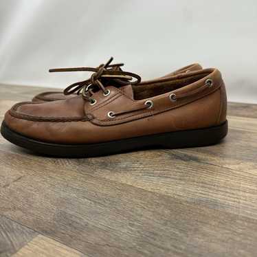 靴 90's POLO SPORT \"LEATHER MOCCASIN SHOES\" Vintage 1990s Polo Sport Ralph Lauren Leather Tassel Loafers