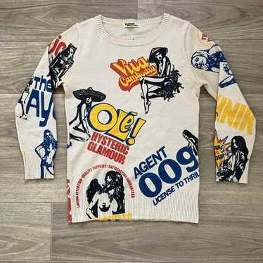 トップス Hysteric Glamour 90s Rame Compact Knit Hysteric Glamour 90s Rame Compact Knit トップス