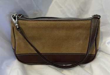 バッグ Coach Baguette Hampton Semi Demi Bag Coach Hampton Demi Hobo Baguette Purse Shoulder Bag Tan