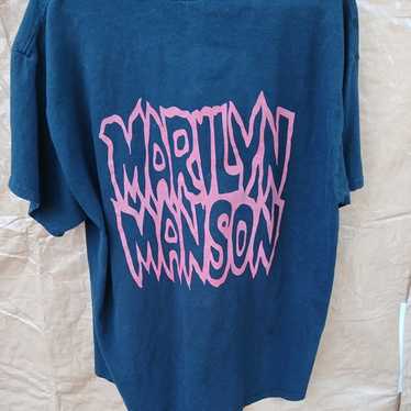 トップス Marilyn Manson Believe s/s band Tee L MARILYN MANSON「BELIEVE」L – Cloakedinblack