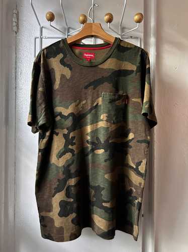 トップス SUPREME 19AW L/S POCKET TEE TRIBAL CAMO Supreme 新品 シュプリーム SUPREME L/S Pocket Tee 長袖Tシャツ