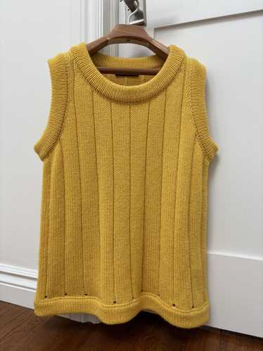 トップス RAF SIMONS 2015AW DISTRESSED KNIT VEST 91132744-2F75-4CDF-B6A8-