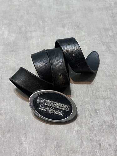 小物 1990s DIRK BIKKENBIRGS lether belt Dirk bikkembergs belt - Gem
