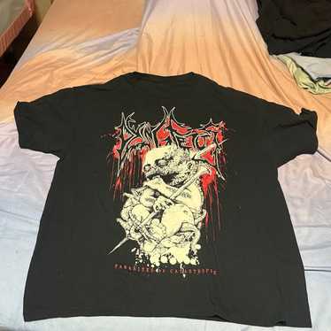 Dying Fetus Tシャツ XLサイズ Amazon.com: IndieMerch Dying Fetus Men's Curb Stomp T-Shirt
