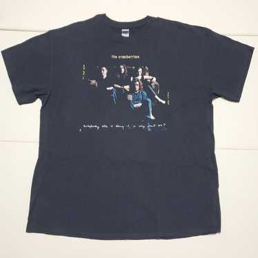 90s THE CRANBERRIES クランベリーズ vintage サイズL 90s THE CRANBERRIES クランベリーズ バンT コピーライト入り