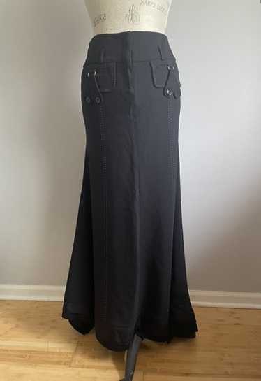 MARITHE FRANCOIS GIRBAUD ロングスカート MARITHE + FRANCOIS GIRBAUD スカート W LAYERED SKIRT