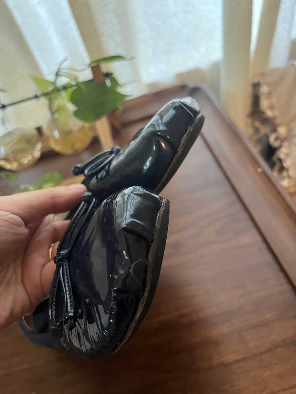 Miu Miu Miu Miu ballet flats size 35.5 dark navy - image 3