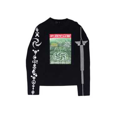 FOTUS【Y2K】ビンテージ 00s フェトウス 胎児 長袖メッシュカットソー FOTUS【Y2K】ビンテージ 00s フェトウス 胎児 長袖メッシュ