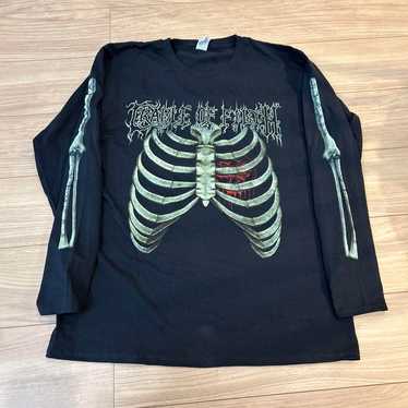 VINTAGE 00s CRADLE OF FILTH ロンT Vintage 90s 00s Cradle of Filth Shirt the Principle of Evil