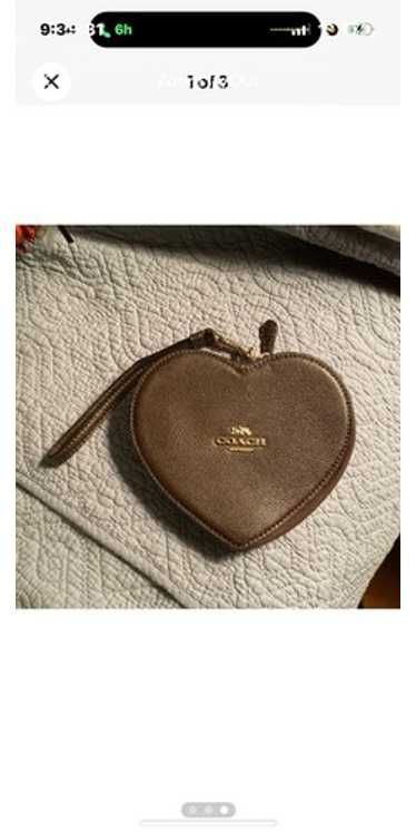 Coach heart coin case - Gem