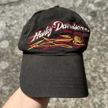 Harley davidson hat flames - Gem