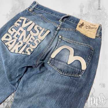 EVISU parisライトブルーデニム size 32 EVISU parisライトブルーデニム size 32 - メルカリ