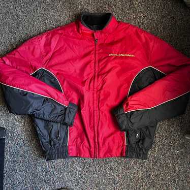 70s激レア HONDA 4EVER ヴィンテージジャケット ビンテージ70's○HONDAナイロンレーシングジャケットsize M