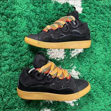 Lanvin curb スニーカー37 LANVIN SNEAKERS CURB Leather Curb Sneakers | Lanvin