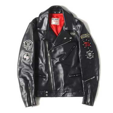 ジャケット・アウター HYSTERIC GLAMOUR WOOL DOUBLE RIDER COAT Hysteric Glamour Fur Sheepskin Double Rider Jacket M Black