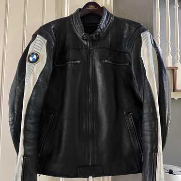 Black bmw leather jacket - Gem