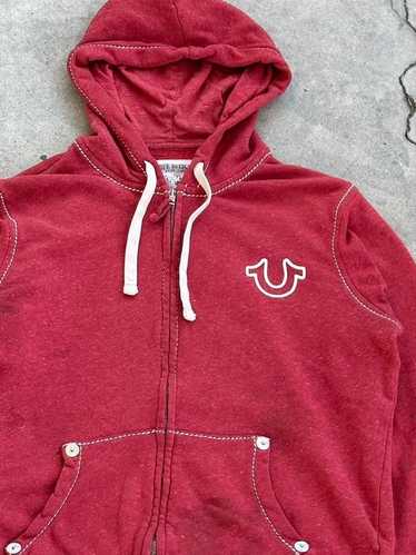 TRUE RELIGION ワインレッド パーカー L True Religion Red Hoodies for Men for Sale | Shop Men's