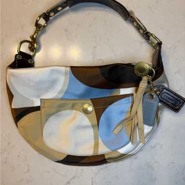 バッグ Coach Vtg Ergo Sky Blue Crescent Bag y2k Coach Vtg Ergo Sky Blue Crescent Bag y2k | eBay