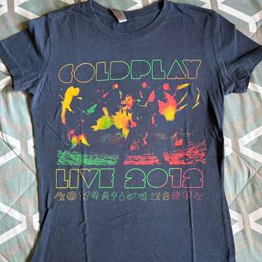 Coldplay mylo xyloto 2012 ネイビーツアーパーカー Coldplay mylo xyloto 2012 ネイビーツアーパーカー COLDPLAY