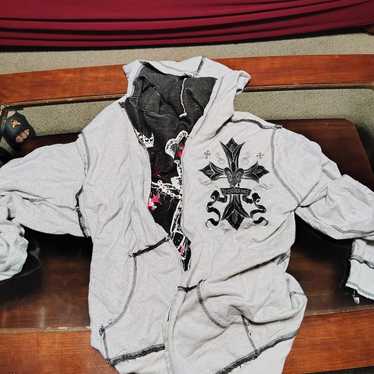 Y2k affliction jacket mens - Gem