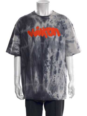 LOUIS VUITTON　 タイダイ　Ｔシャツ 22AW LOUIS VUITTON - 22aw ルイヴィトン タイダイ染め ロゴ プリント