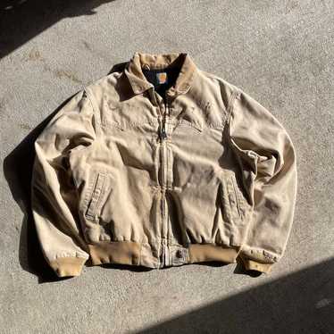 カーハート サンタフェジャケット ビンテージ J14HTG SANTA FE 1990's Deadstock Carhartt Washed Santa Fe Jacket made in USA