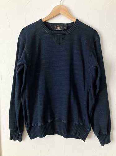 【美品】RRL INDIGO SWEAT COVERALL インディゴ 美品】RRL INDIGO SWEAT COVERALL インディゴ