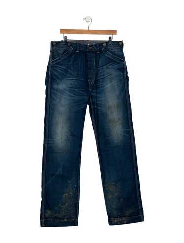 RRL/Vintage Damaged Denim【Low Straight】 RRL Low Straight (3 Years, 3 Washes) - Fade of the Day