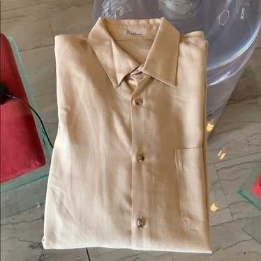 PAPAS(パパス)　MANIERE DE HEMING シルク100% スーツ PAPAS(パパス) MANIERE DE HEMING シルク100% スーツ